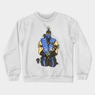 Sub-Zero and little ninjas - Mortal Kombat Crewneck Sweatshirt